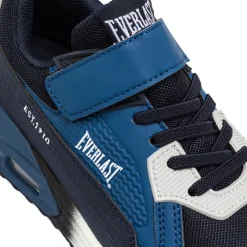 Sneakers blu da Bambino con ammortizzzione ad aria e strappo Everlast