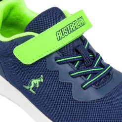 Sneakers blu da Bambino con dettagli fluo Australian