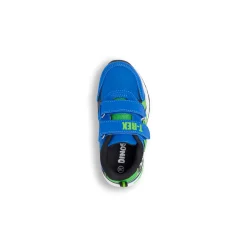 Sneakers blu da Bambino con Luci e stampa Dinosauri