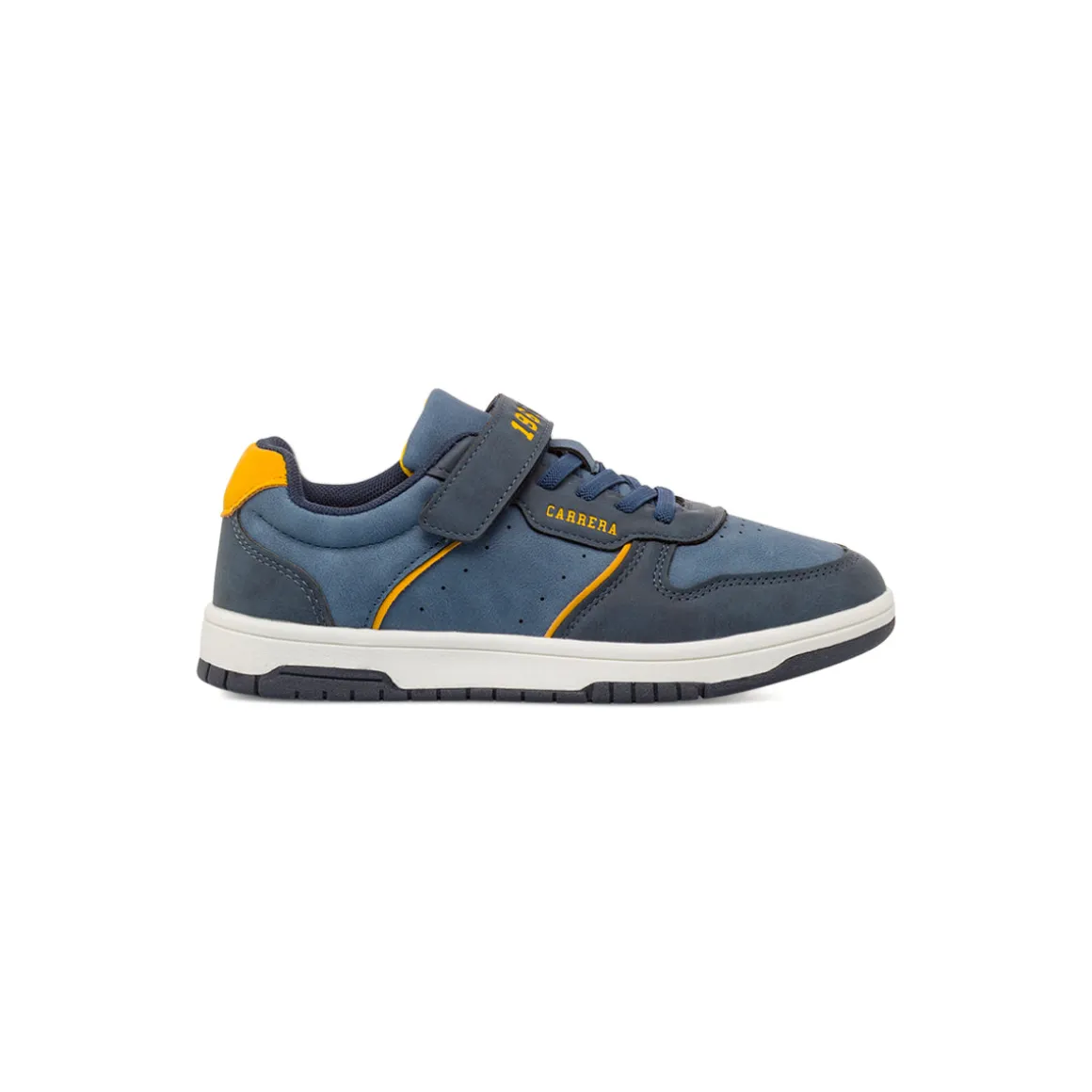 Sneakers blu da Bambino con chiusura a strappo Carrera