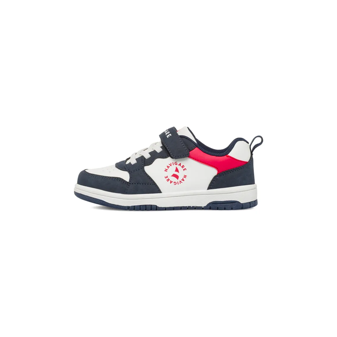 Sneakers blu da Bambino con chiusura a strappo e luci Navigare