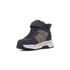 Sneakers blu da Bambino con dettaglio grigio e strappo Navigare