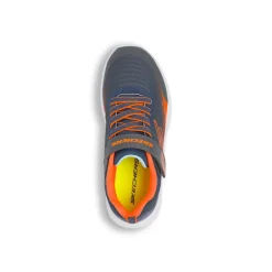 Sneakers Blu da bambino con luci nella suola Skechers Erupters 4