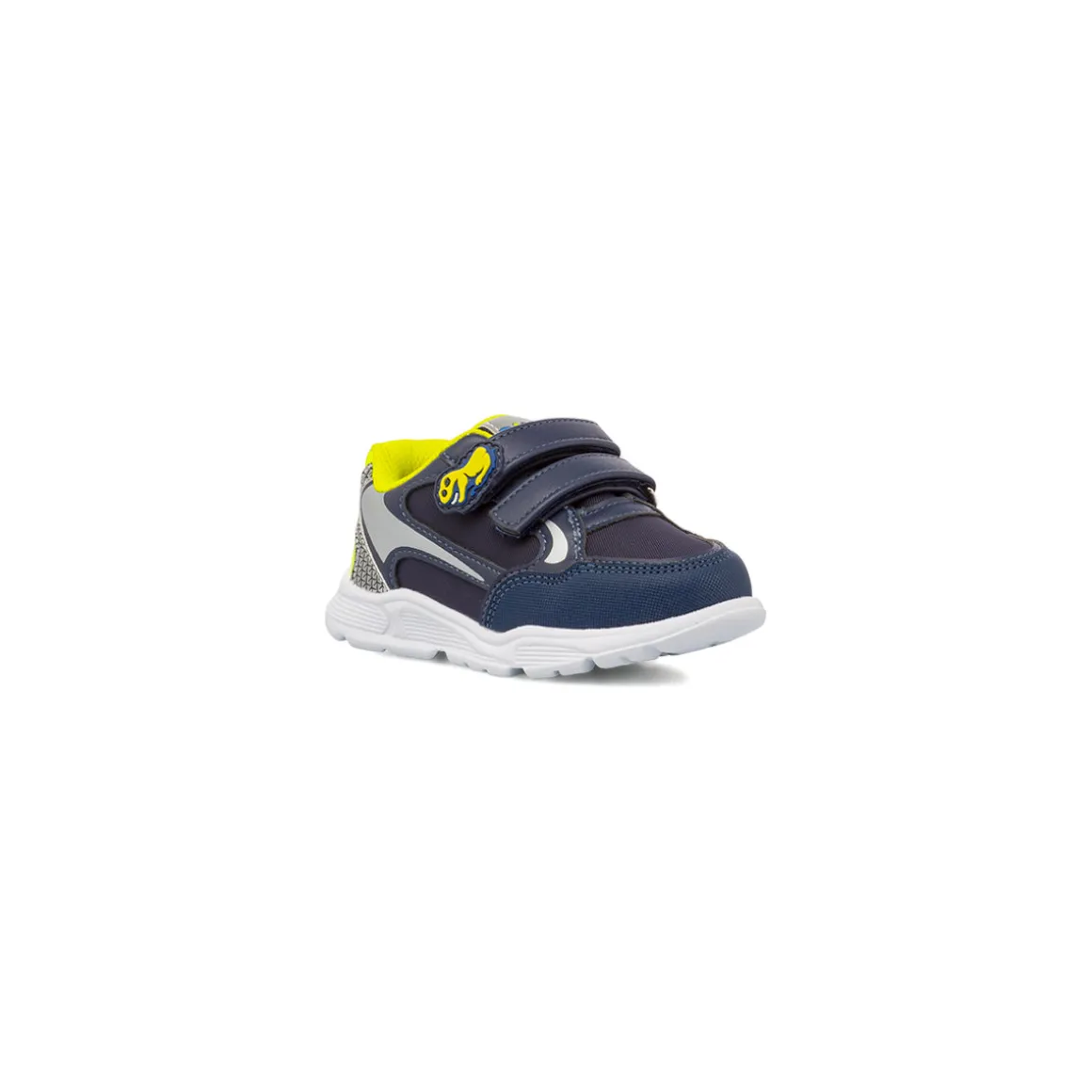 Sneakers blu da Bambino con Dinosauro e dettagli gialli Chicco