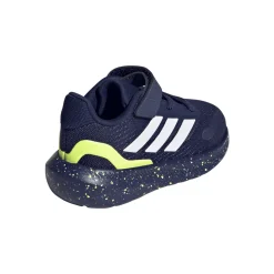 Sneakers blu da Bambino con strappo adidas Runfalcon 5