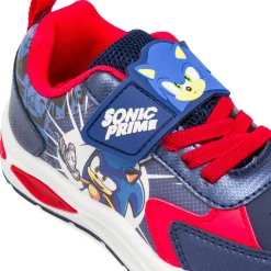 Sneakers blu da Bambino con Luci e strappo Sonic Prime