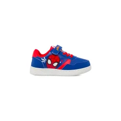 Sneakers blu da Bambino con chiusura a strappo Spiderman