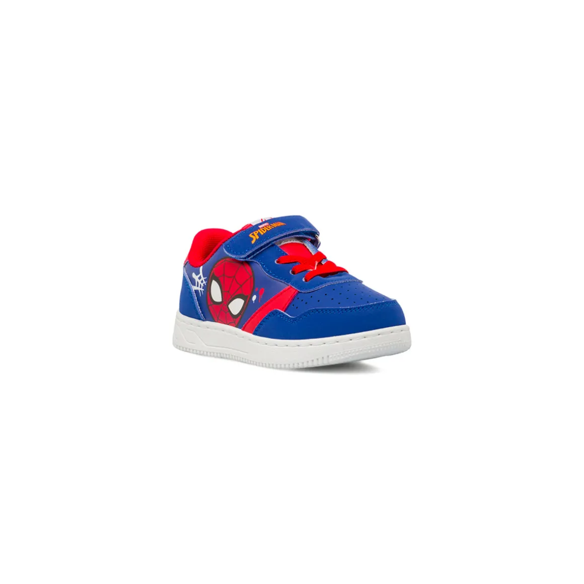 Sneakers blu da Bambino con chiusura a strappo Spiderman