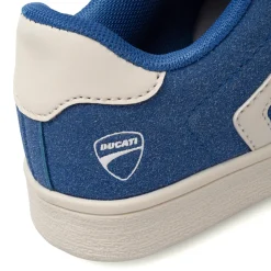 Sneakers blu da Ragazzo con logo laterale Ducati