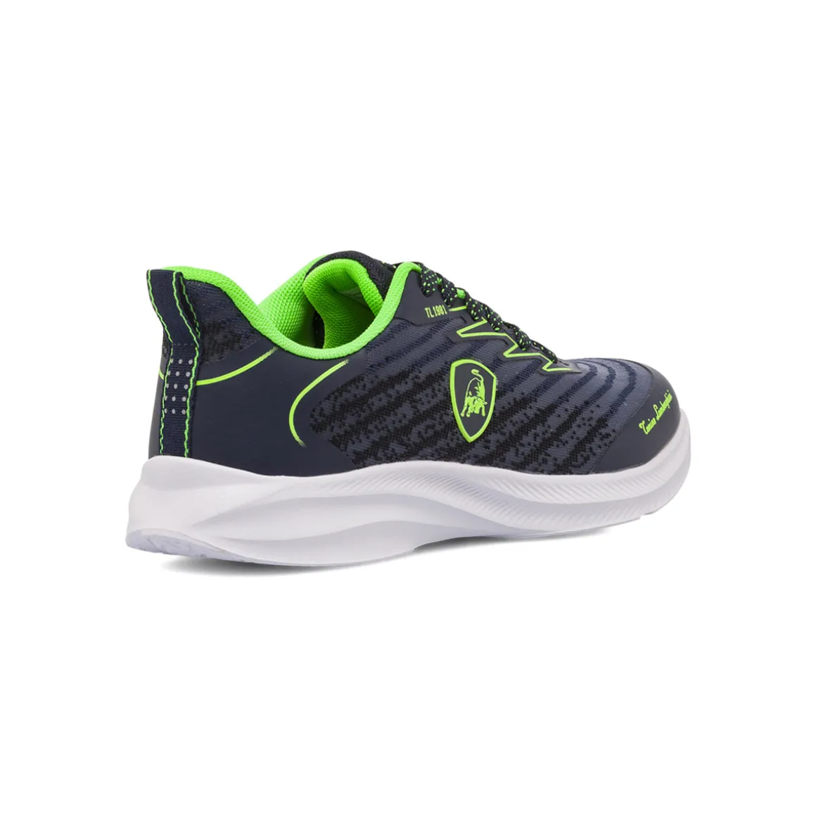 Sneakers blu da Ragazzo con inserti fluo Tonino Lamborghini