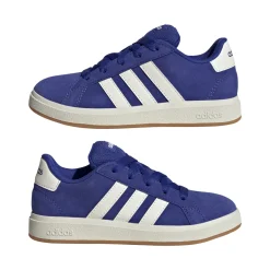 Sneakers blu da Ragazzo in suede GRAND COURT 00s adidas