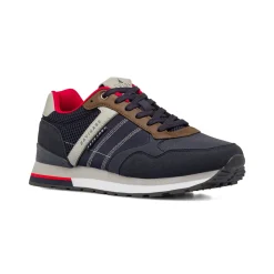 Sneakers blu da Uomo con inserti in contrasto Navigare