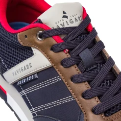 Sneakers blu da Uomo con inserti in contrasto Navigare
