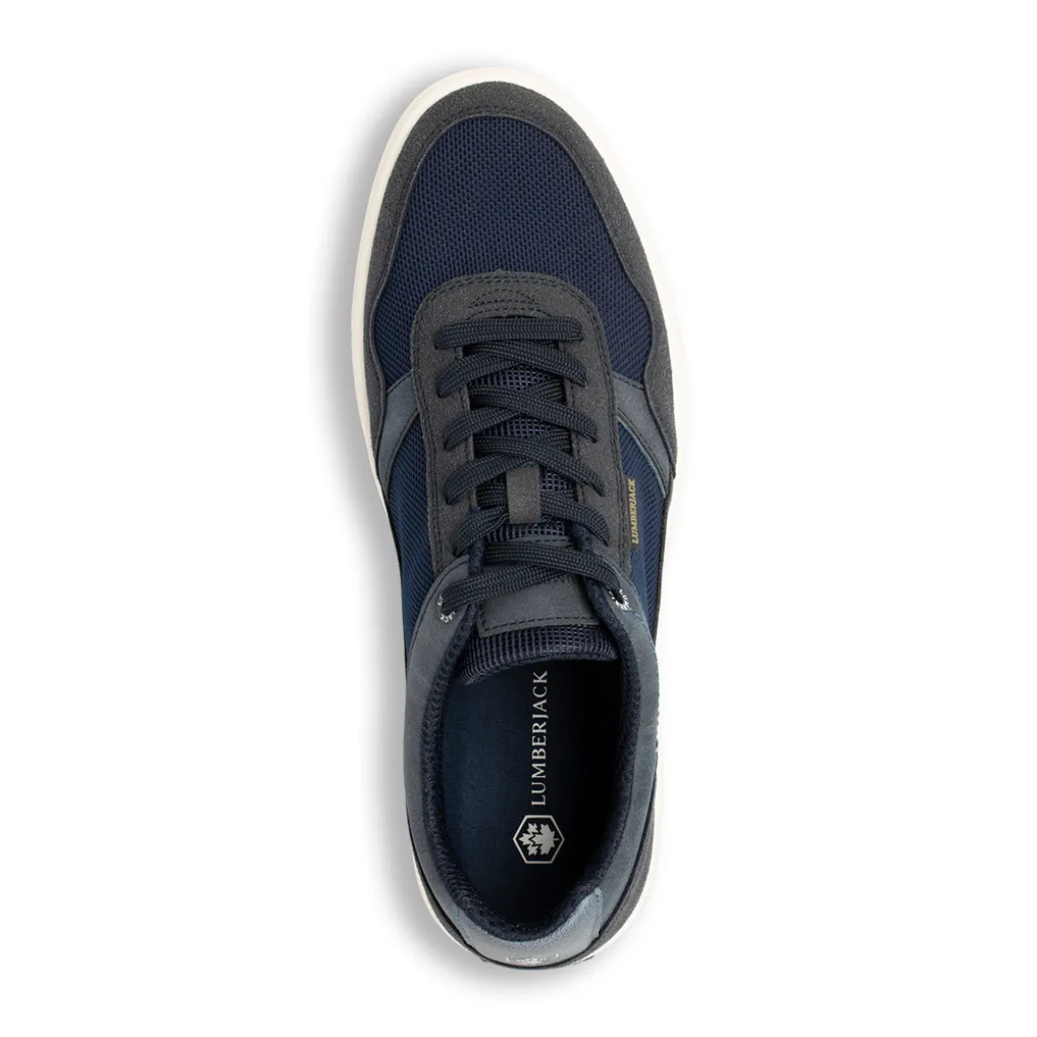 Sneakers Blu da Uomo con inserti in tessuto Lumberjack