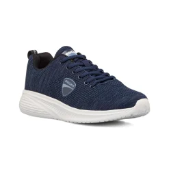 Sneakers blu da uomo con logo Ducati Levante