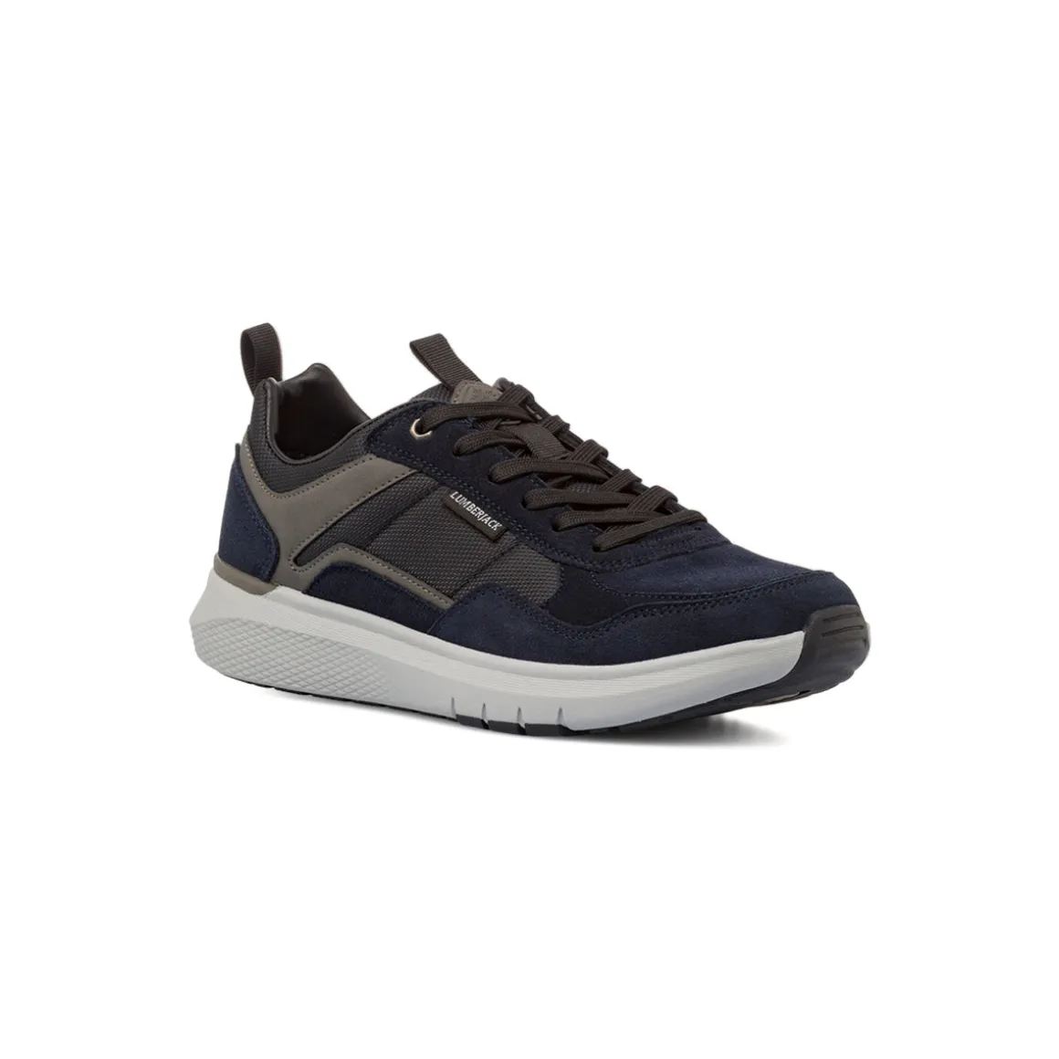 Sneakers blu da Uomo con inserti in contrasto Lumberjack