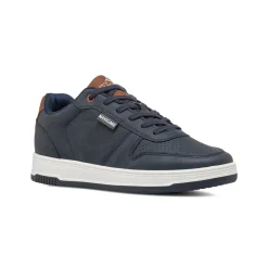 Sneakers blu da Uomo con inserti Marroni Navigare