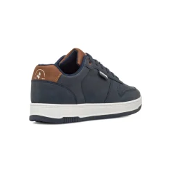 Sneakers blu da Uomo con inserti Marroni Navigare