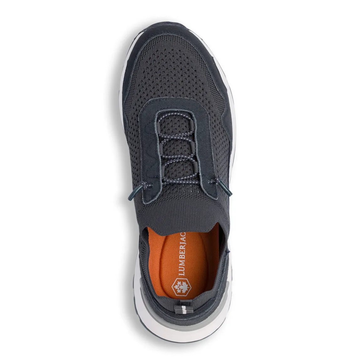 Sneakers blu da Uomo con lacci elastici e dettagli traforati Lumberjack