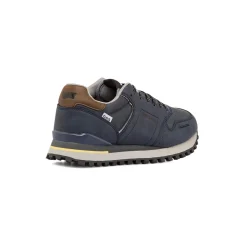 Sneakers blu da uomo con logo Gas Alba