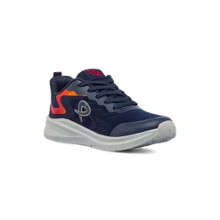 Sneakers blu da Uomo con inserti rossi P Go