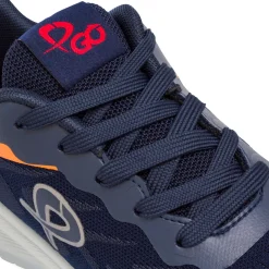 Sneakers blu da Uomo con inserti rossi P Go