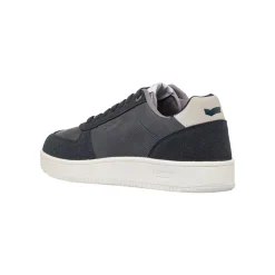 Sneakers blu da Uomo con inserti in tessuto Gas
