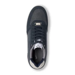 Sneakers blu da Uomo con inserti in tessuto Gas