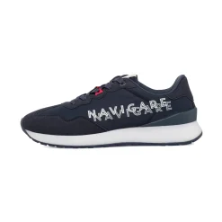 Sneakers blu da Uomo con Maxi Logo laterale Navigare