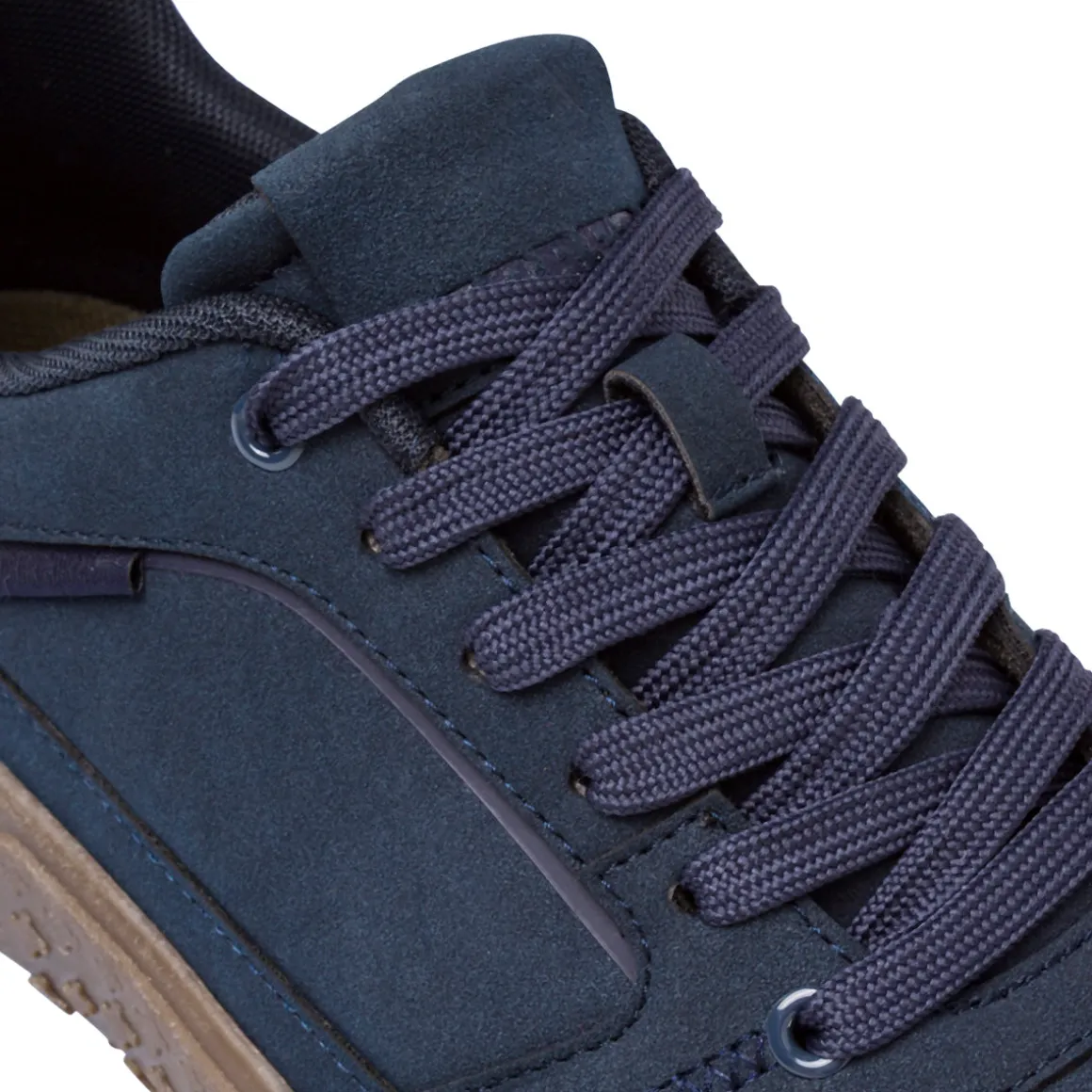 Sneakers blu da Uomo in similpelle effetto scamosciato con lacci Carrera Jeans