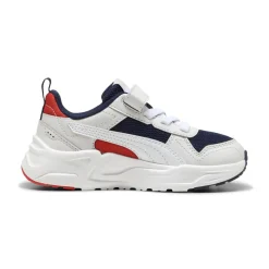 Sneakers blu e bianche da Bambino con strappo Puma Trinity 2