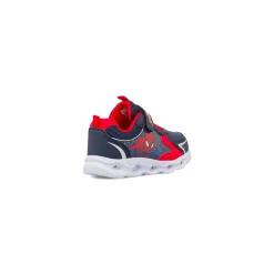 Sneakers blu e rosse da Bambino Spiderman con luci