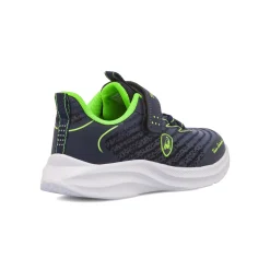 Sneakers blu e verde con strappo da Bambino Tonino Lamborghini