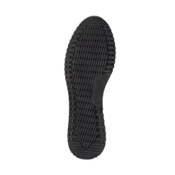 Sneakers blu jeans da uomo con logo laterale Ducati