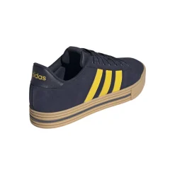 Sneakers blu navy da Uomo con strisce gialle DAILY 4.0 adidas