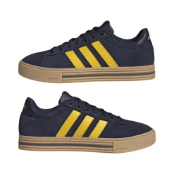 Sneakers blu navy da Uomo con strisce gialle DAILY 4.0 adidas