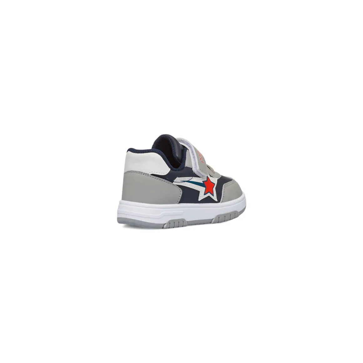 Sneakers blu primi passi con dettagli grigi Birilli&Monelli