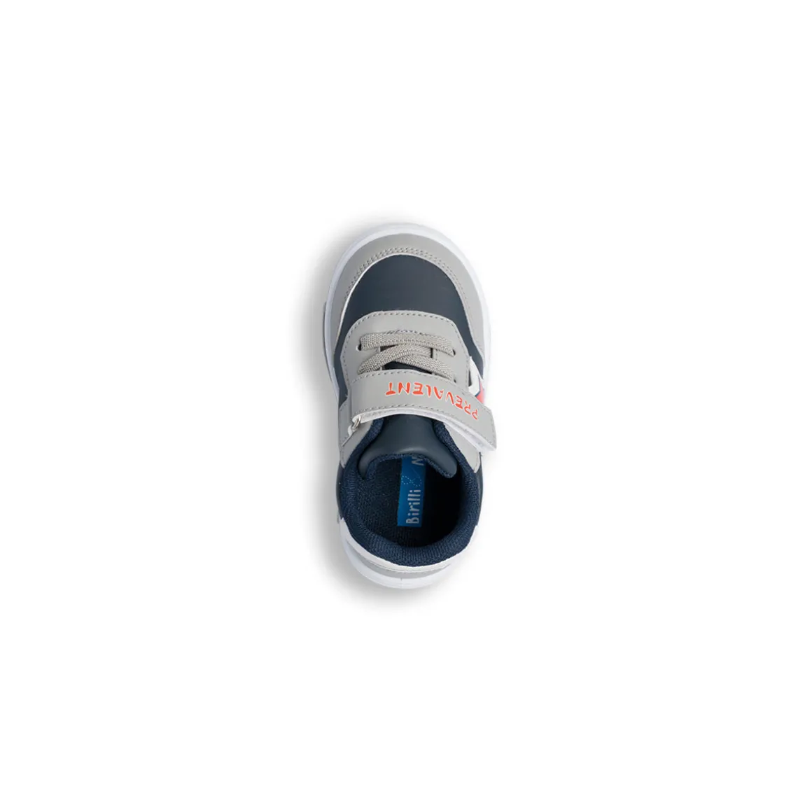 Sneakers blu primi passi con dettagli grigi Birilli&Monelli