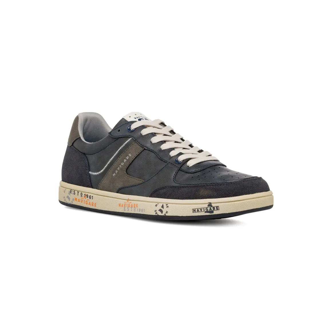 Sneakers blu uomo Navigare casual dallo stile sportivo e urbano