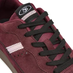 Sneakers Bordeaux da Donna in suede Swish Jeans