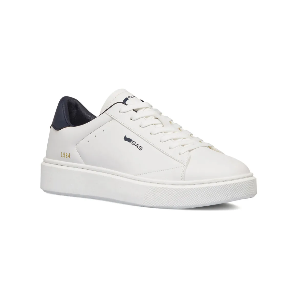 Sneakers casual bianche da uomo Gas