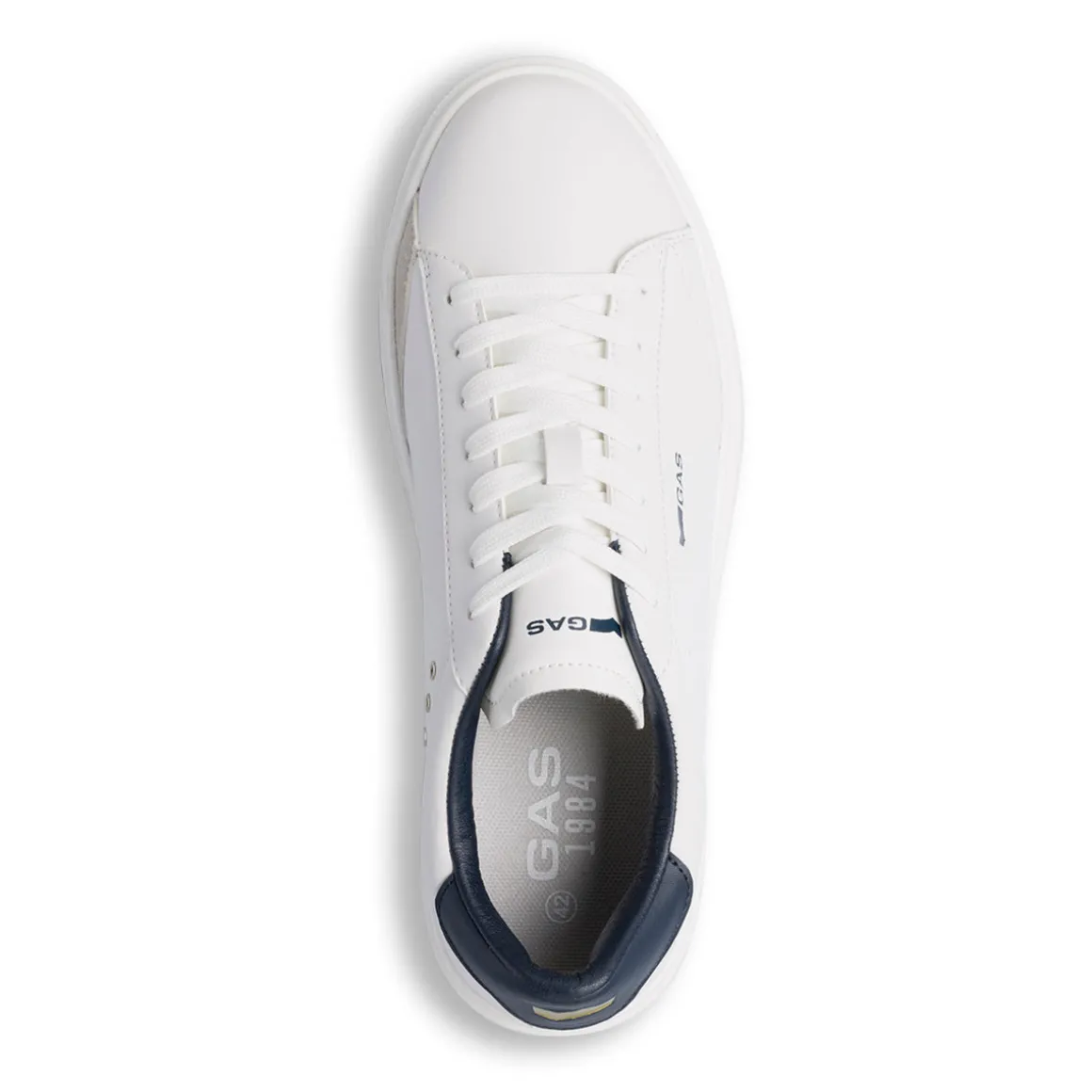 Sneakers casual bianche da uomo Gas