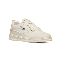 Sneakers casual bianco off-white da uomo Beverly Hills Polo Club