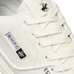 Sneakers casual bianco off-white da uomo Beverly Hills Polo Club
