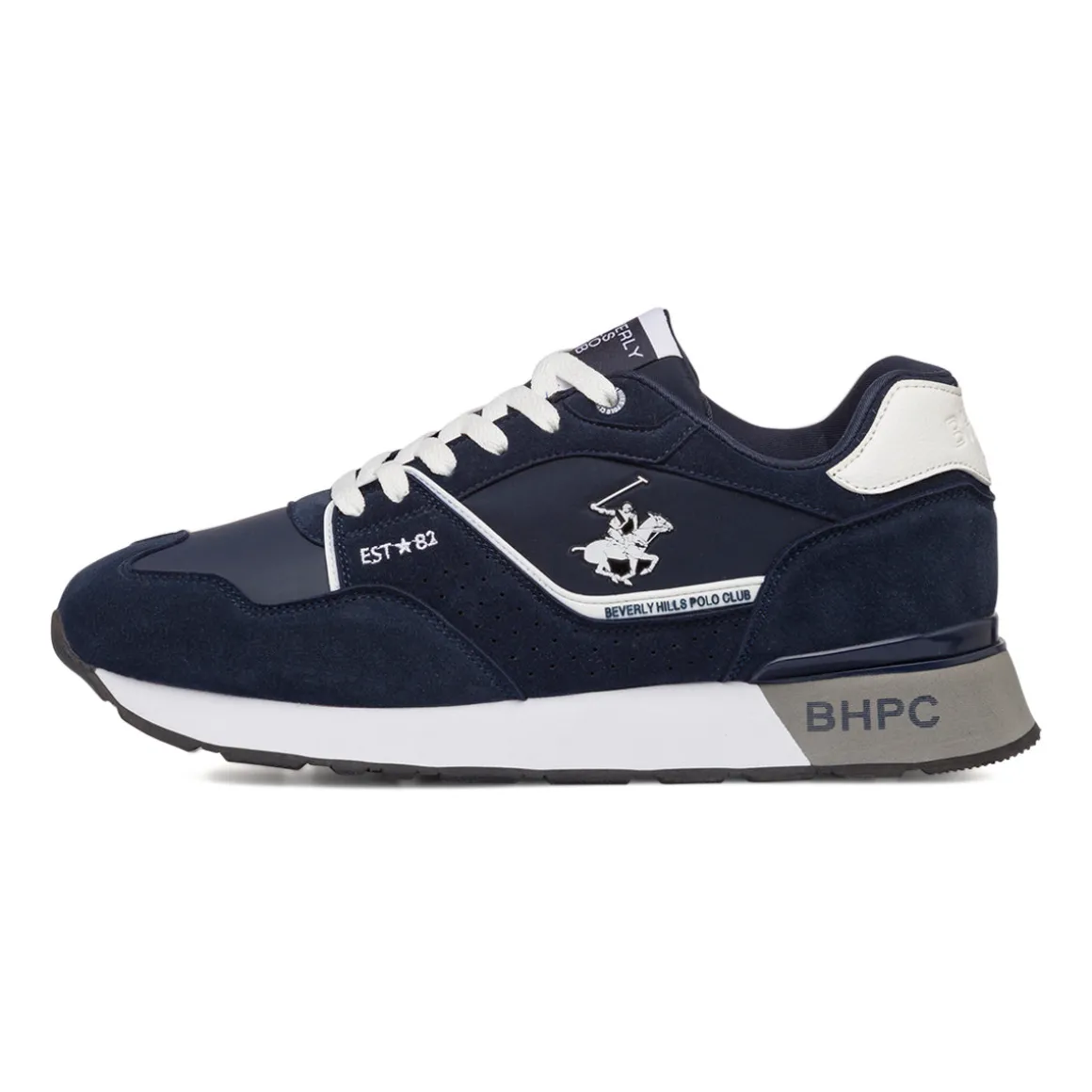 Sneakers casual blu da uomo Beverly Hills Polo Club