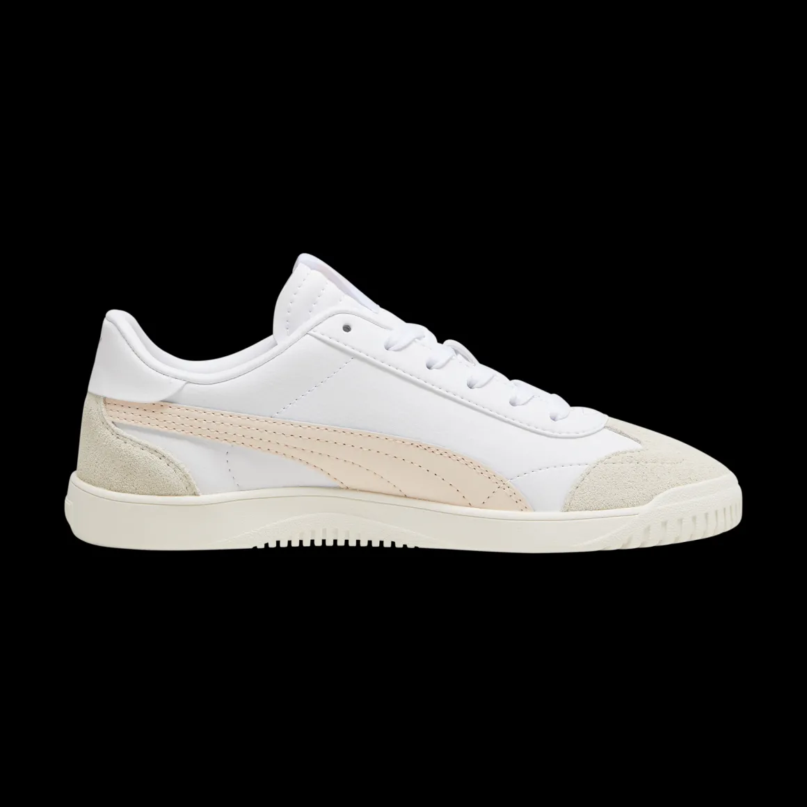 Sneakers casual da donna bianche e rosa Puma Club 5v5