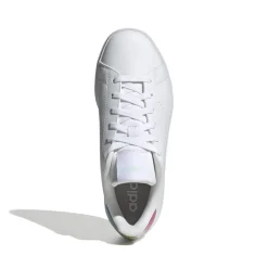 Sneakers casual da donna bianche con logo adidas Advantage base 2.0