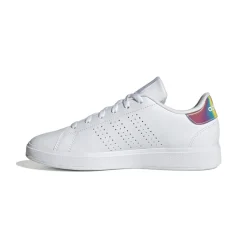 Sneakers casual da donna bianche con logo adidas Advantage base 2.0