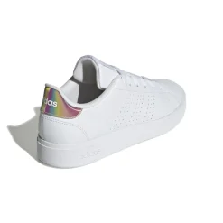 Sneakers casual da donna bianche con logo adidas Advantage base 2.0