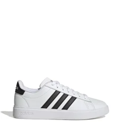 Sneakers casual da donna bianche con logo adidas Grand Court
